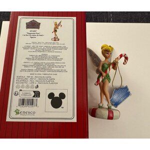 Jim Shore Peppermint Pixie Tinker Bell Tinkerbell Candy Cane 6016887 2025 HW1